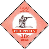 Philippines 1960 Olympic Games Rome-Stamps-Philippines-Mint-StampPhenom