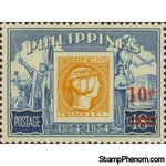 Philippines 1960 Stamp Centenary Overprinted in Red-Stamps-Philippines-Mint-StampPhenom