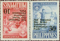 Philippines 1961 2nd National Boy Scout Jamboree, Pasonanca Park, Zamboang-Stamps-Philippines-Mint-StampPhenom