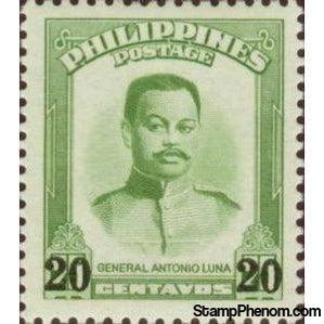 Philippines 1961 Antonio Luna Overprinted in Black-Stamps-Philippines-Mint-StampPhenom