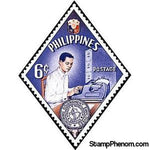 Philippines 1961 Government clerk-Stamps-Philippines-Mint-StampPhenom