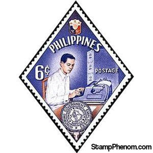 Philippines 1961 Government clerk-Stamps-Philippines-Mint-StampPhenom