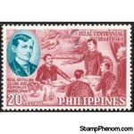 Philippines 1961 José Rizal with Juan Luna and F.R. Hidalgo-Stamps-Philippines-Mint-StampPhenom