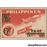 Philippines 1961 Philippine Air Force Overprinted in Black-Stamps-Philippines-Mint-StampPhenom