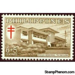Philippines 1961 Roxas Memorial TB Pavilion-Stamps-Philippines-Mint-StampPhenom