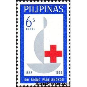 Philippines 1963 100 Years of International Red Cross-Stamps-Philippines-Mint-StampPhenom