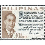 Philippines 1963 Presidential Credo - Manuel Roxas (1892-1948)-Stamps-Philippines-Mint-StampPhenom