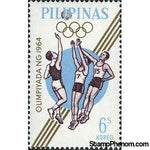 Philippines 1964 Basketball-Stamps-Philippines-Mint-StampPhenom