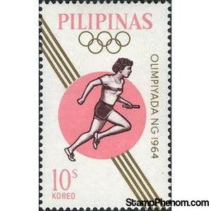 Philippines 1964 Relay Race-Stamps-Philippines-Mint-StampPhenom