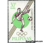 Philippines 1964 Soccer-Stamps-Philippines-Mint-StampPhenom