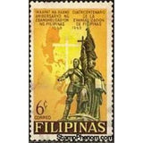 Philippines 1965 Legaspi-Urdaneta Monument & Map of Philippines-Stamps-Philippines-Mint-StampPhenom