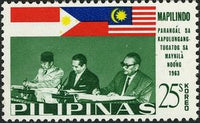 Philippines 1965 Presidents Sukarno and Macapagal-Stamps-Philippines-Mint-StampPhenom