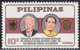 Philippines 1965 Visit of the President of West Germany-Stamps-Philippines-Mint-StampPhenom
