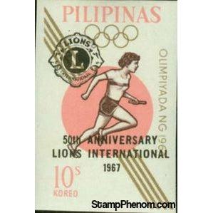 Philippines 1967 50 years of Lions International-Stamps-Philippines-Mint-StampPhenom