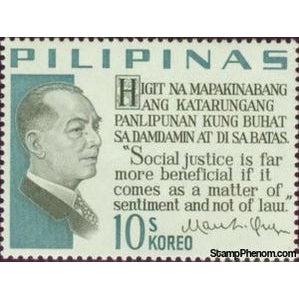 Philippines 1967 Presidential Credo - Manuel L. Quezon-Stamps-Philippines-Mint-StampPhenom