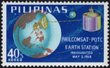 Philippines 1968 Communications satellite in orbit-Stamps-Philippines-Mint-StampPhenom