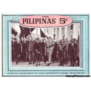 Philippines 1968 Foreign Dignitaries Souvenir Sheet-Stamps-Philippines-Mint-StampPhenom