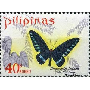 Philippines 1969 Palawan Birdwing (Trogonoptera trojana)-Stamps-Philippines-Mint-StampPhenom