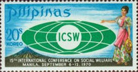 Philippines 1970 International Conference on Social Welfare-Stamps-Philippines-Mint-StampPhenom