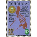 Philippines 1970 Philippine Pharmaceutical Association 50th Anniversary-Stamps-Philippines-Mint-StampPhenom