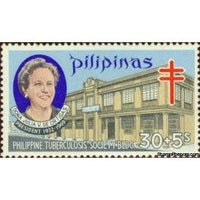 Philippines 1970 Philippine Tuberculosis Society Building-Stamps-Philippines-Mint-StampPhenom