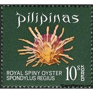 Philippines 1970 Regal Thorny Oyster (Spondylus regius)-Stamps-Philippines-Mint-StampPhenom