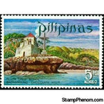 Philippines 1971 Punta Cruz Watchtower (1796), Maribojoc, Bohol-Stamps-Philippines-StampPhenom