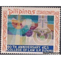 Philippines 1971 UP College of Law 60th Anniversary-Stamps-Philippines-Mint-StampPhenom