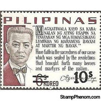 Philippines 1972 1966 Aguinaldo Credo Overprnted in Black-Stamps-Philippines-Mint-StampPhenom