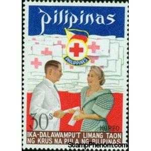 Philippines 1972 25 Years of Red Cross, 30s-Stamps-Philippines-StampPhenom