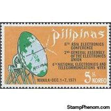 Philippines 1972 Asian Electronics Conference, Manila-Stamps-Philippines-Mint-StampPhenom