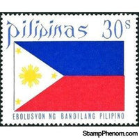 Philippines 1972 Development of the Philippine Flag, 30s-10-Stamps-Philippines-Mint-StampPhenom