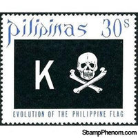 Philippines 1972 Development of the Philippine Flag, 30s-7-Stamps-Philippines-Mint-StampPhenom