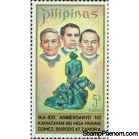 Philippines 1972 Fathers Gomez Burgos and Zamora, 5s-Stamps-Philippines-StampPhenom