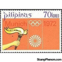 Philippines 1972 Olympic Games Munich, 70s-Stamps-Philippines-StampPhenom