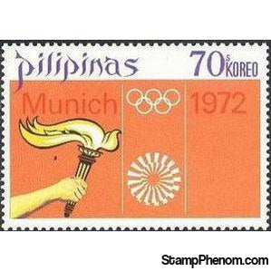 Philippines 1972 Olympic Games Munich, 70s-Stamps-Philippines-StampPhenom