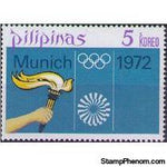 Philippines 1972 Olympic Games - Munich-Stamps-Philippines-Mint-StampPhenom
