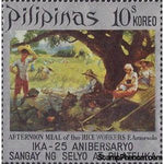 Philippines 1972 Rice Worker´s Meal, by F. Amorsolo-Stamps-Philippines-Mint-StampPhenom