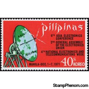 Philippines 1972 Satellite Dish, 40s-Stamps-Philippines-Mint-StampPhenom