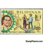 Philippines 1973 1963 Socio Economic Council surcharged 10s on 6s-Stamps-Philippines-Mint-StampPhenom