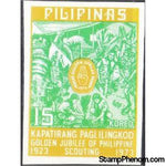 Philippines 1973 Golden Jubilee of Philippine Scouting, 15s, Imperforate-Stamps-Philippines-StampPhenom