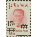 Philippines 1973 Mariano Ponce, Overprint-Stamps-Philippines-StampPhenom