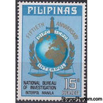 Philippines 1973 National Bureau of Investigation 50th Anniversary, 15s-Stamps-Philippines-Mint-StampPhenom