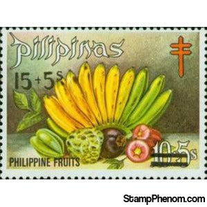 Philippines 1973 Philippine fruits Overprinted, 15+5s-Stamps-Philippines-StampPhenom