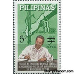 Philippines 1974 1964 Land Reform surcharged 5 s on 3s-Stamps-Philippines-StampPhenom