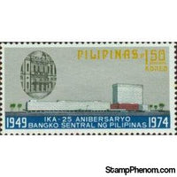 Philippines 1974 Head office of Bangko Sentral ng Pilipinas in Manila-Stamps-Philippines-StampPhenom