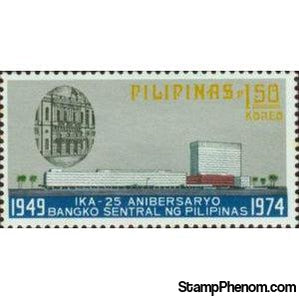 Philippines 1974 Head office of Bangko Sentral ng Pilipinas in Manila-Stamps-Philippines-StampPhenom