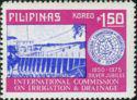 Philippines 1975 Dam and emblem-Stamps-Philippines-StampPhenom