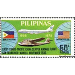 Philippines 1975 First Trans-Pacific China Clipper Airmail Flight San Francisco-Stamps-Philippines-StampPhenom