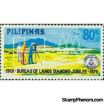 Philippines 1976 Bureau of Lands - 75th anniv.-Stamps-Philippines-Mint-StampPhenom